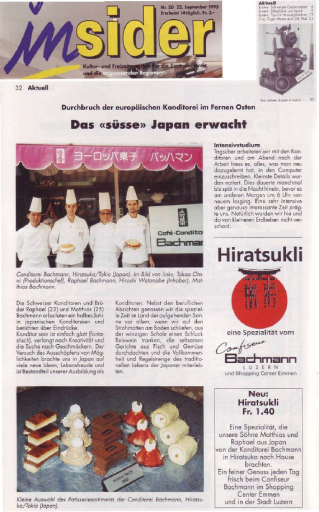 Japanbericht Insider Sept. 1995