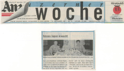 Japanbericht Anzeiger Sept. 1995