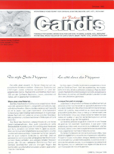 Japanbericht Candis Okt. 1995 DE-FR