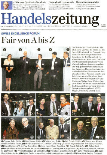 Ethics Award Handelszeitung
