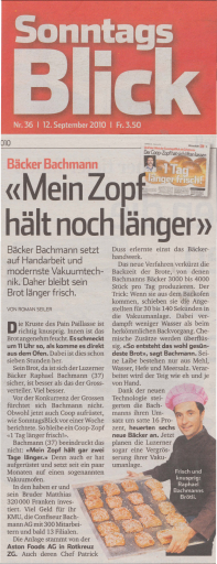 Bestes Brot Sonntagsblick