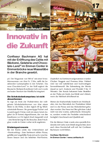 Innovativ in die Zukunft