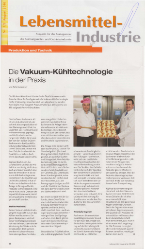 Vakuumbacken Lebensmittel