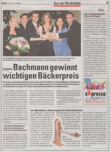 Expresso Bäckerei des Jahres