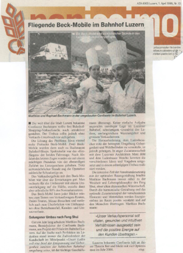 Panissimo April 1999