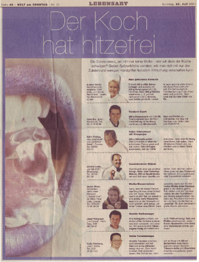 Welt am Sonntag 2001