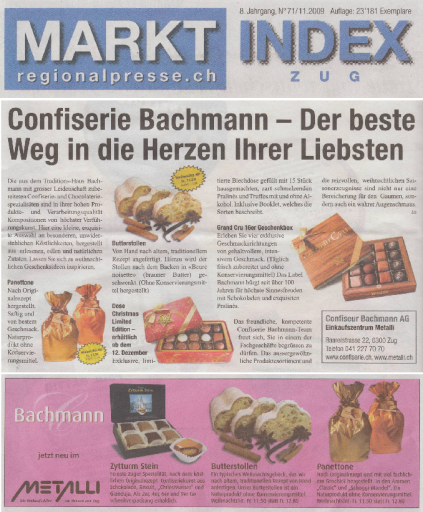 Marktindex ZUG