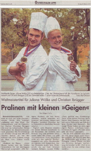Westfalen Blatt 1999