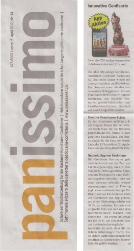 Ostern App Panissimo