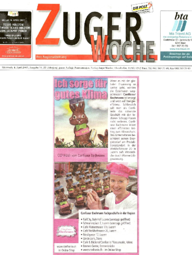 CO2-Hase Zuger-Woche- April 2007