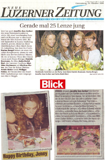 Geburtstag Jennifer Ann Gerber