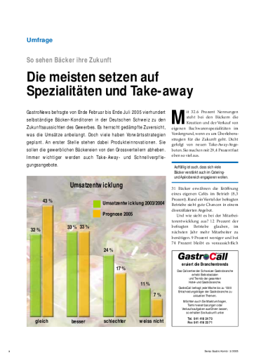 So sehen Bäcker Ihre Zukunft