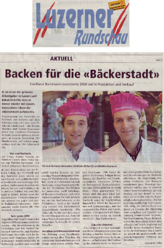 Backen für die Bäckerstadt