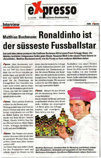 Ronaldinho ist der süsseste Fussballer