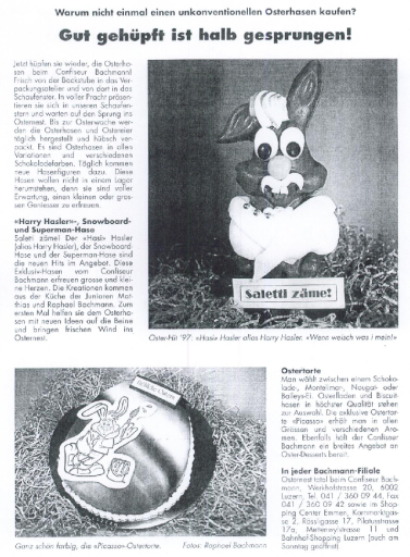 Unkonventionelle Osterhasen