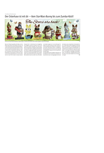 Anzeiger Luzern Ostern 2016