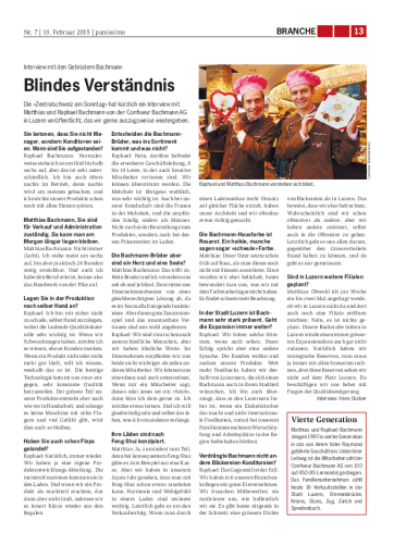 Interview Bachmann Brüder