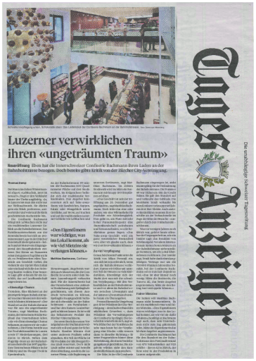 Bahnhofstrasse Zürich Tagesanzeiger