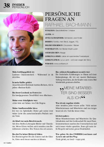 Insider Raphael Bachmann