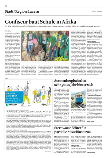 Schule in Affrey, Elfenbeinküste