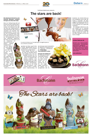 Luzerner Rundschau Ostern 2016