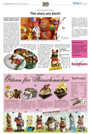 Luzerner Rundschau Ostern 2016