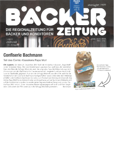 Papa Moll Schokolade