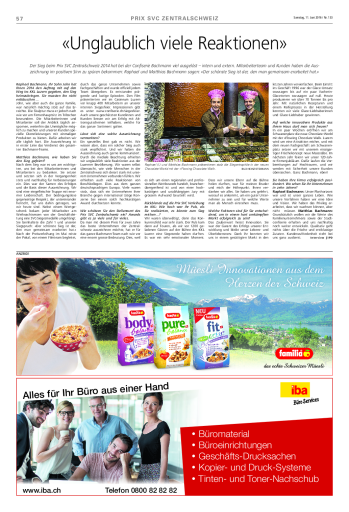 SVC Preisverleihung 2016 NLZ Beilage